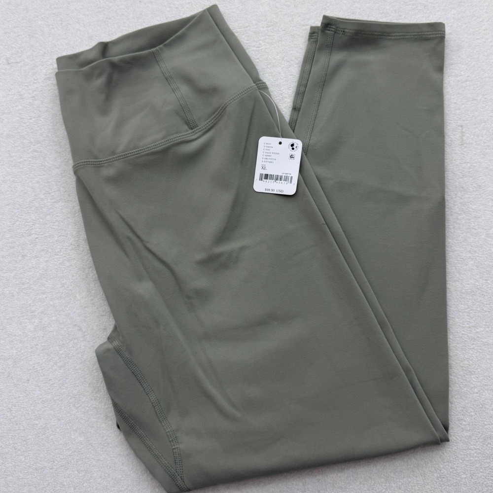 Free People FP Movement Sage Stone Never Better Leggings Womens XL Green